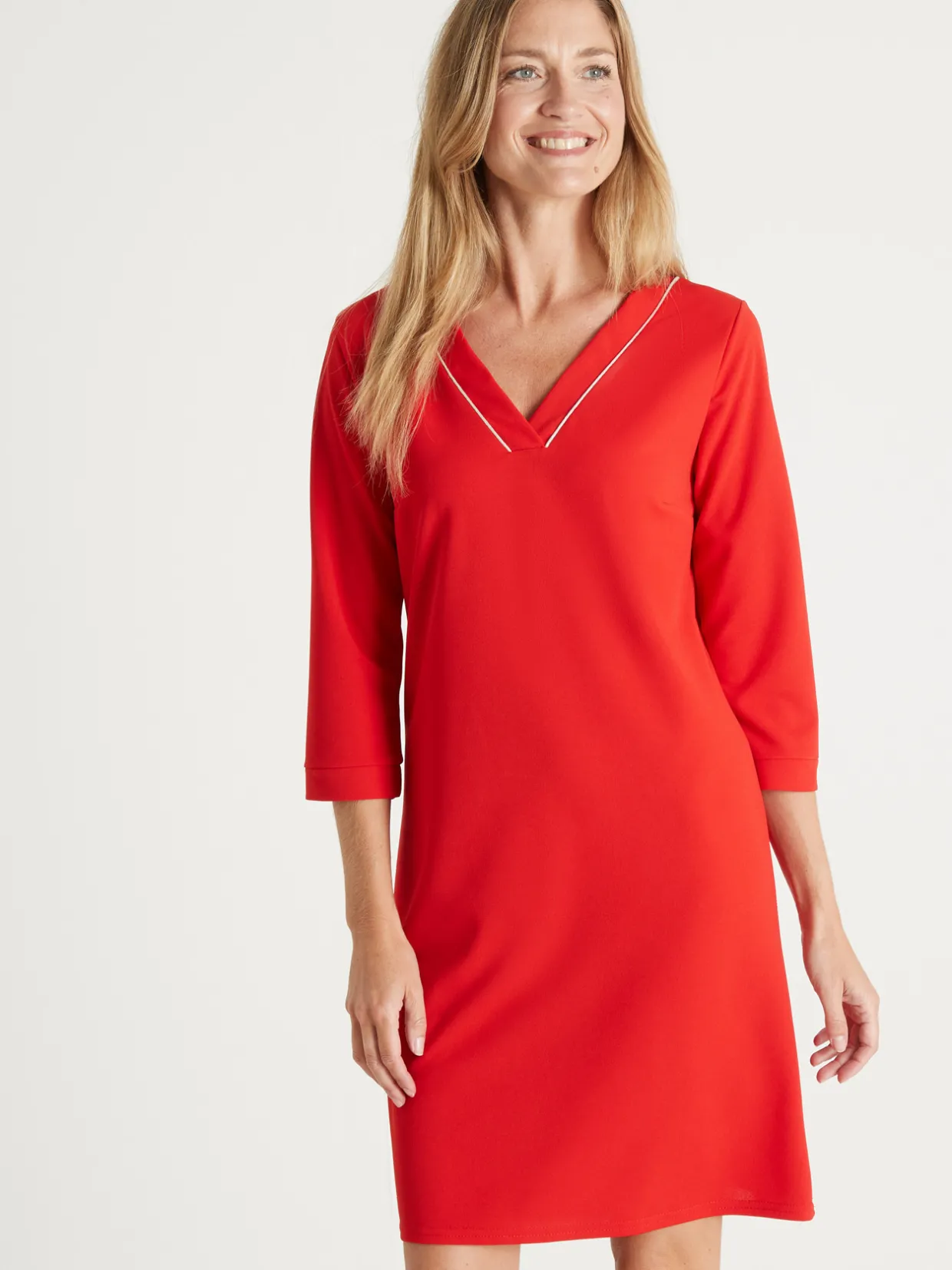 Femme Daxon Robe housse en maille fluide