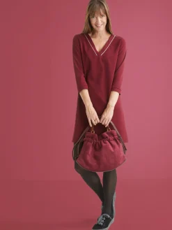 Femme Daxon Robe housse en maille fluide