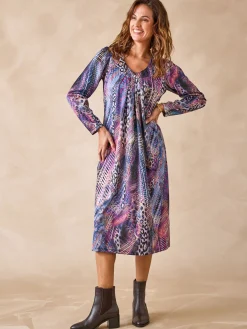 Femme Daxon Robe housse en maille fluide