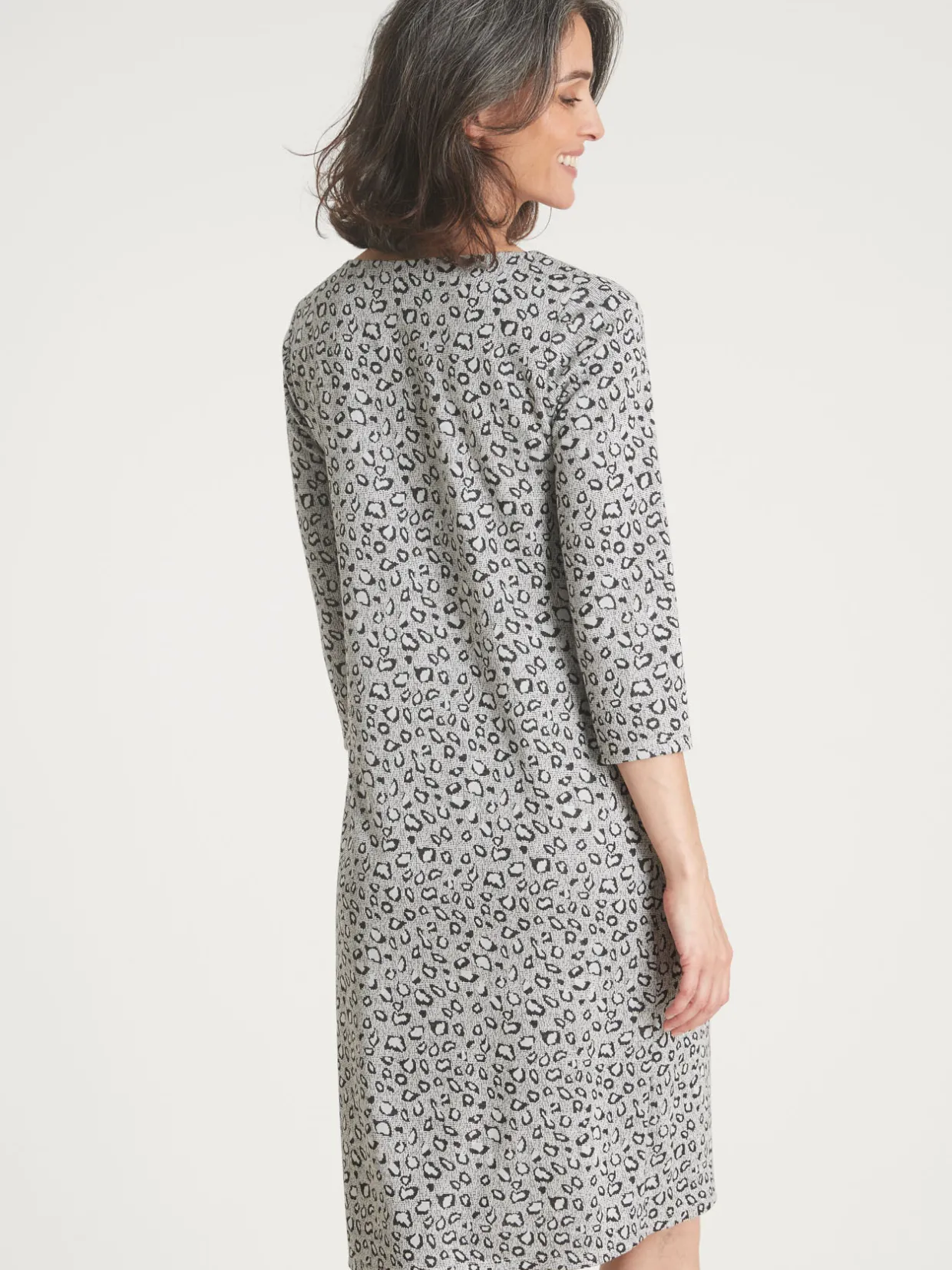 Femme Daxon Robe housse en maille jacquard