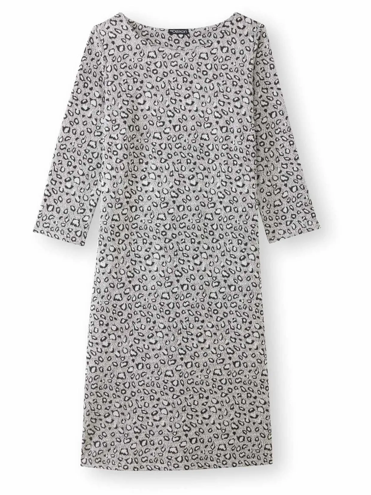 Femme Daxon Robe housse en maille jacquard