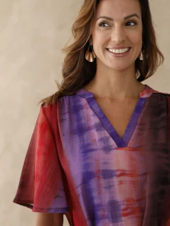 Femme Daxon Robe housse manches courtes