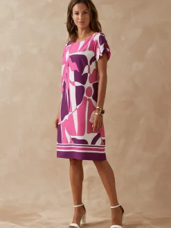 Femme Daxon Robe housse manches courtes