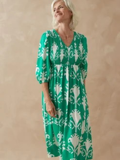 Femme Daxon Robe longue à smocks