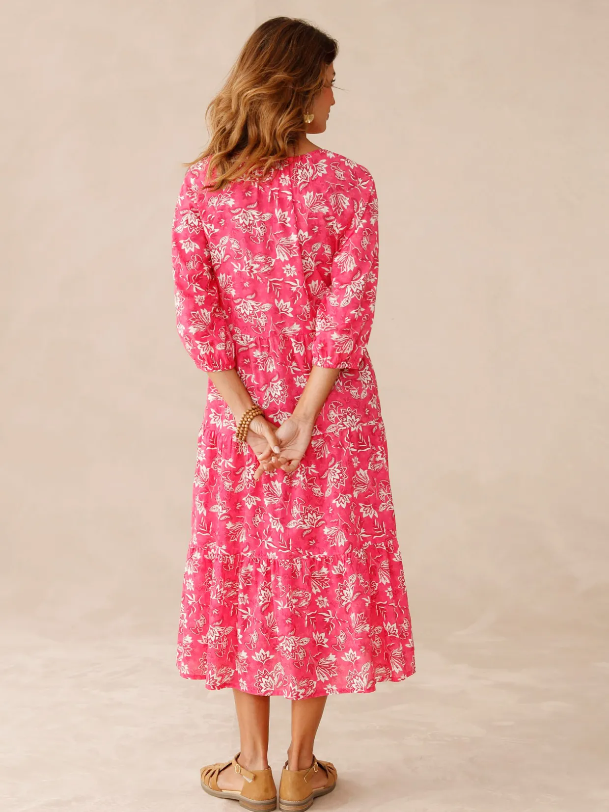 Femme Daxon Robe longue à volants