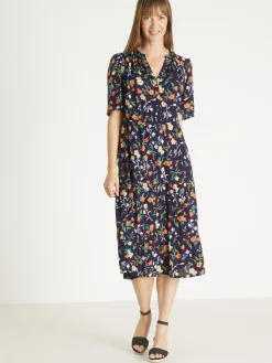 Femme Daxon Robe longue à volants