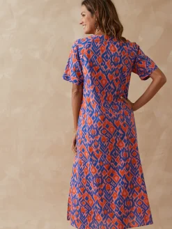 Femme Daxon Robe longue pur coton