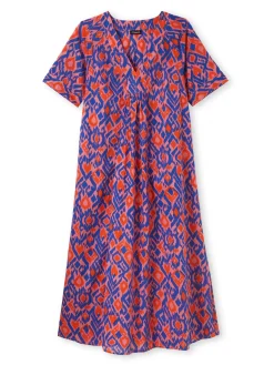 Femme Daxon Robe longue pur coton