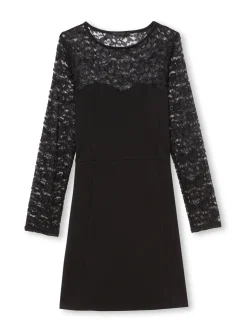 Femme Daxon Robe maille et dentelle