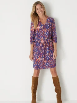 Femme Daxon Robe taille resserrable