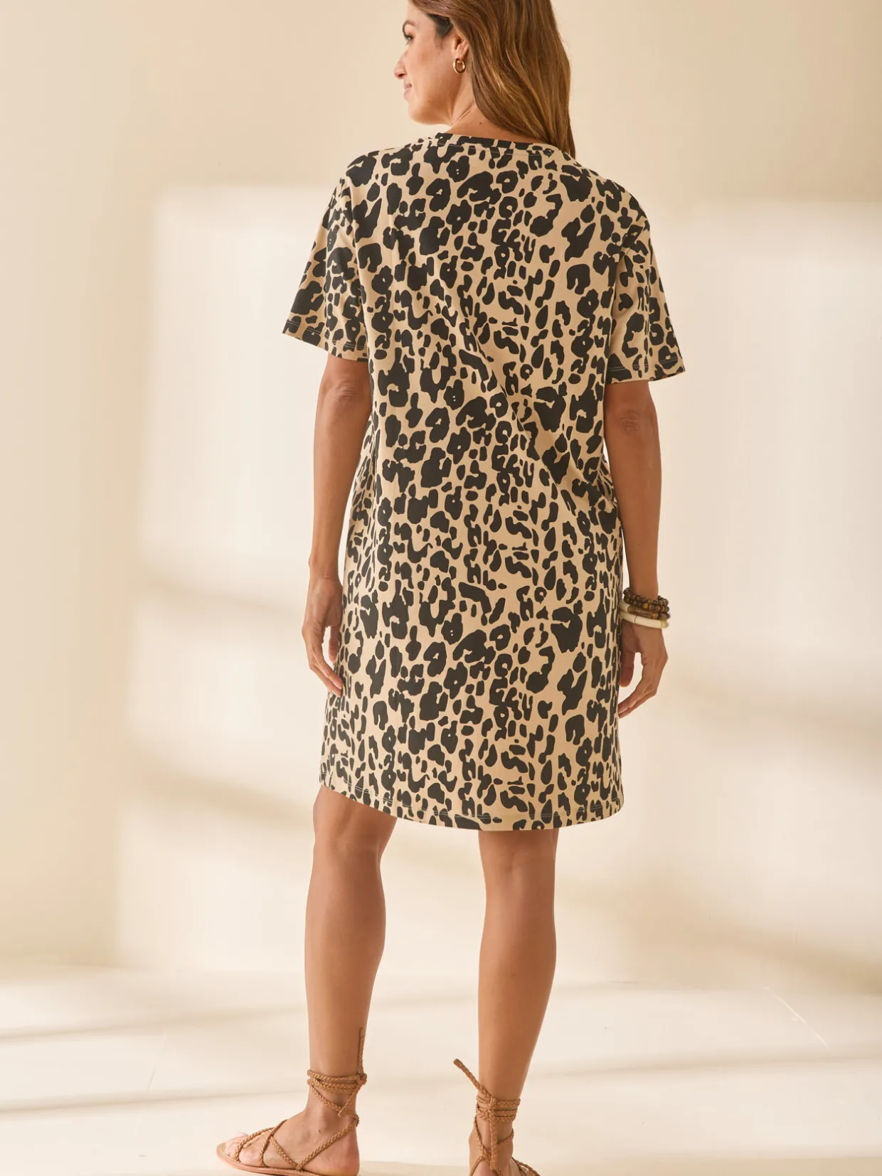 Femme Daxon Robe tee-shirt coupe ample