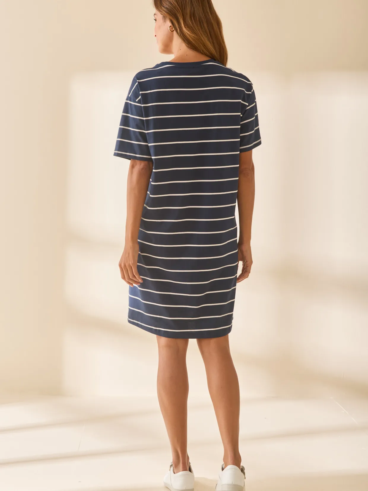 Femme Daxon Robe tee-shirt coupe ample