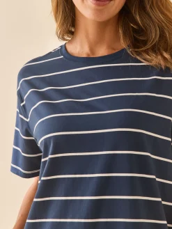 Femme Daxon Robe tee-shirt coupe ample