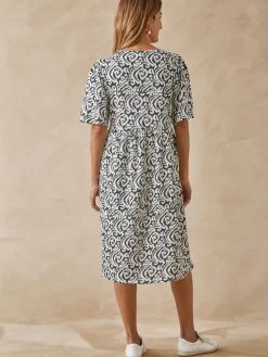 Femme Daxon Robe évasée élastiquée taille