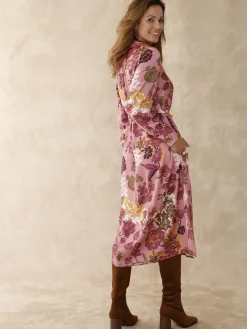 Femme Daxon Robe-chemisier manches longues