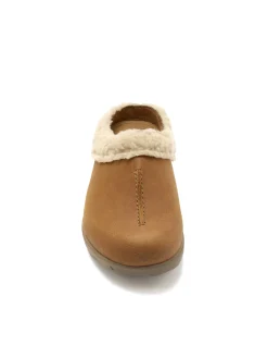 Femme Pédiconfort Sabos cuir velours semelle amovible