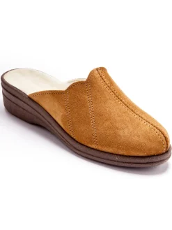 Femme Pédiconfort Sabots cuir fourrés laine majoritaire