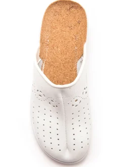 Femme Pédiconfort Sabots en cuir à galbe anatomique