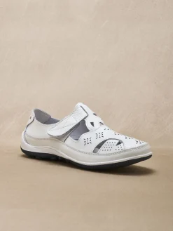 Femme Pédiconfort Salomés ajourés à scratch