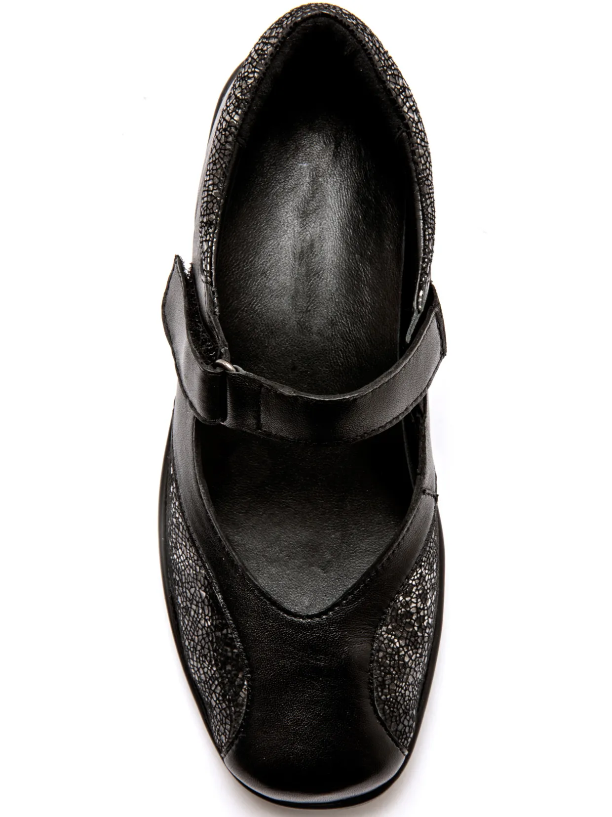 Femme Pédiconfort Salomés extra larges semelle amovible