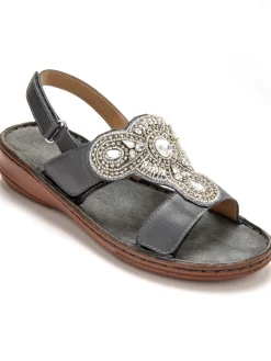 Femme Pédiconfort Sandales à aérosemelle ultra larges