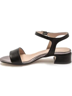 Femme Pédiconfort Sandales à bride en cuir