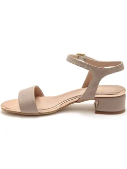 Femme Pédiconfort Sandales à bride en cuir