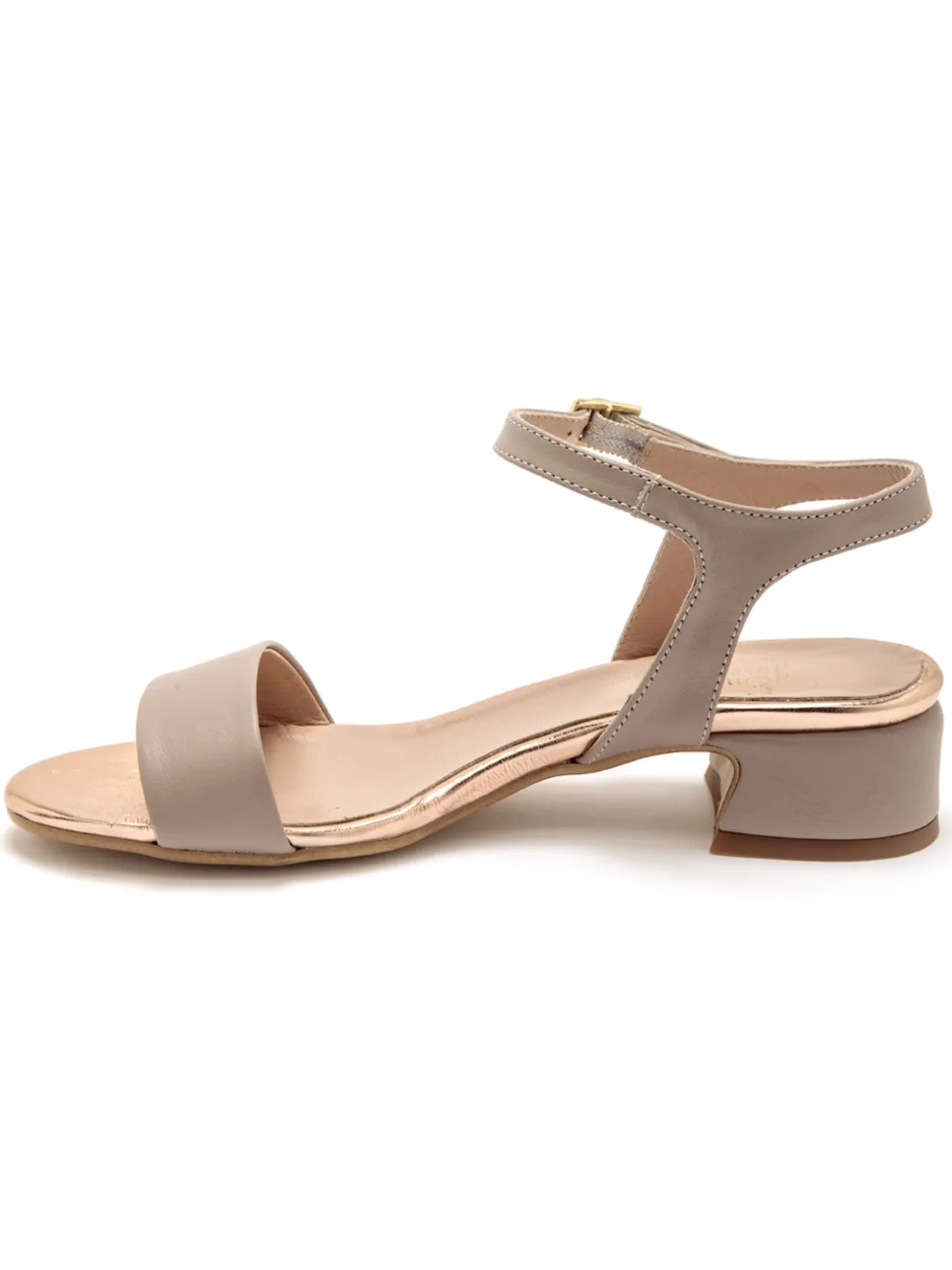 Femme Pédiconfort Sandales à bride en cuir