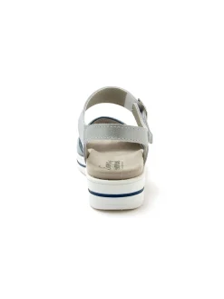 Femme Pédiconfort Sandales à patte scratch sous boucle