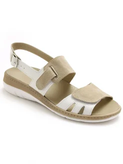 Femme Pédiconfort Sandales à pattes scratch