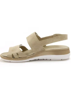 Femme Pédiconfort Sandales à pattes scratch