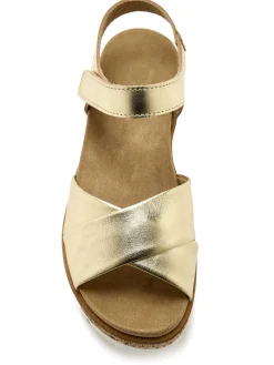 Femme Pédiconfort Sandales à scratch aérosemelle amovible