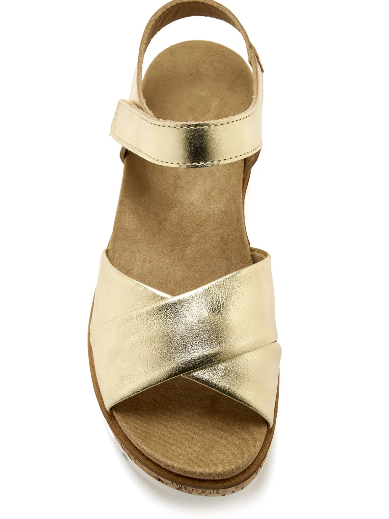 Femme Pédiconfort Sandales à scratch aérosemelle amovible