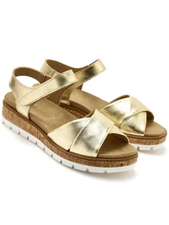 Femme Pédiconfort Sandales à scratch aérosemelle amovible