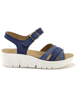 Femme Pédiconfort Sandales à scratch aérsemelle® amovible