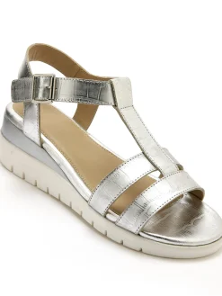 Femme Pédiconfort Sandales à scratch sous boucle