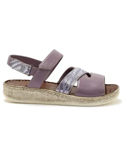 Femme Pédiconfort Sandales aérosemelle® mémoire de forme.