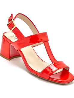 Femme Pédiconfort Sandales cuir à talon