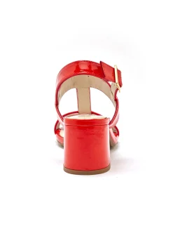 Femme Pédiconfort Sandales cuir à talon