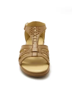 Femme Pédiconfort Sandales cuir ajouré
