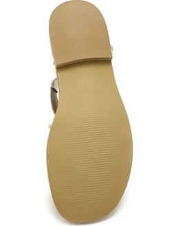 Femme Pédiconfort Sandales cuir détails cloutés