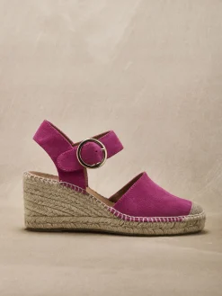 Femme Pédiconfort Sandales cuir velours