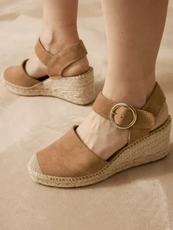 Femme Pédiconfort Sandales cuir velours