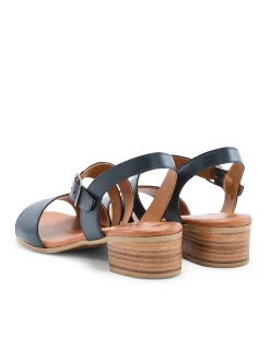 Femme Pédiconfort Sandales en cuir à aérosemelle