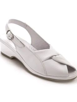 Femme Pédiconfort Sandales en cuir au confort maxi