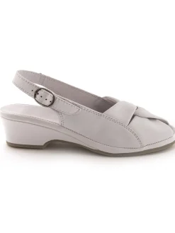 Femme Pédiconfort Sandales en cuir au confort maxi