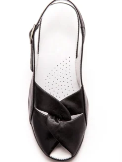 Femme Pédiconfort Sandales en cuir au confort maxi