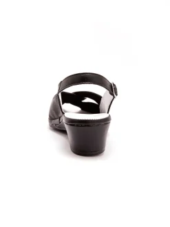 Femme Pédiconfort Sandales en cuir au confort maxi