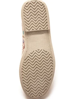 Femme Pédiconfort Sandales en toile à ouverture totale