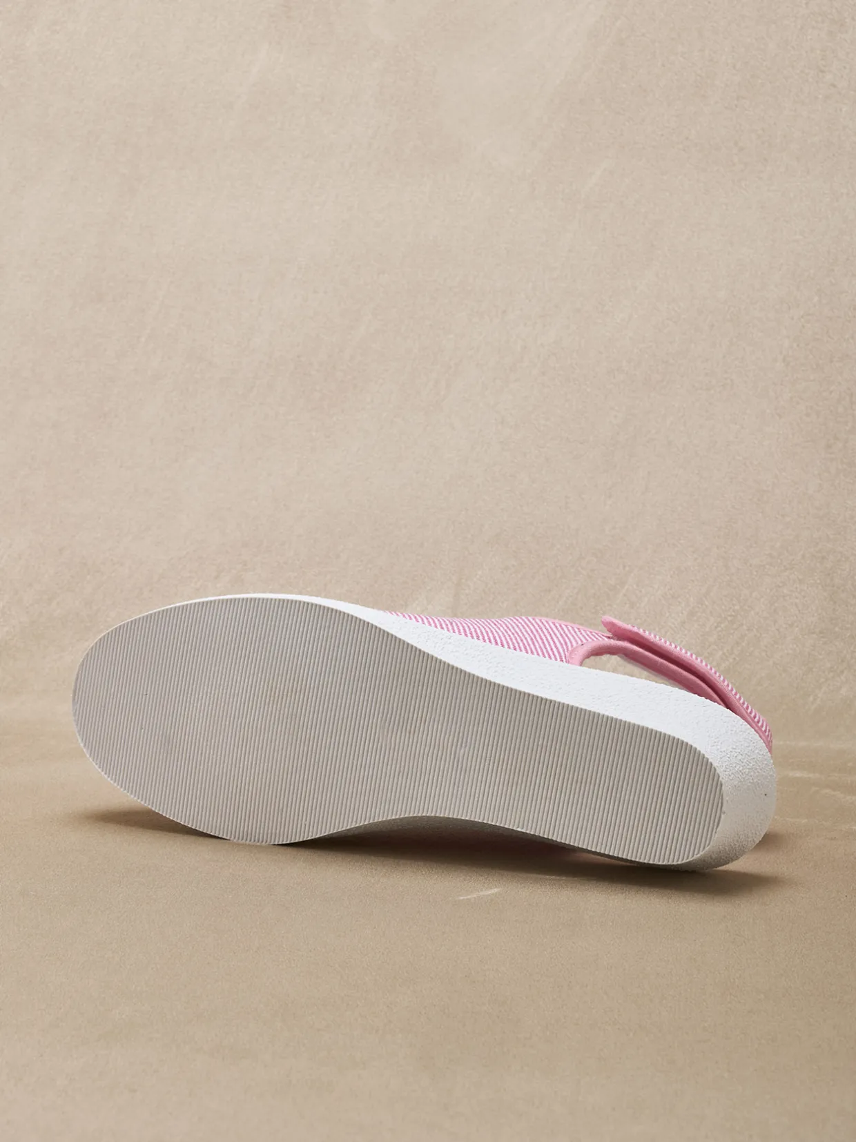 Femme Pédiconfort Sandales en toile ouverture totale